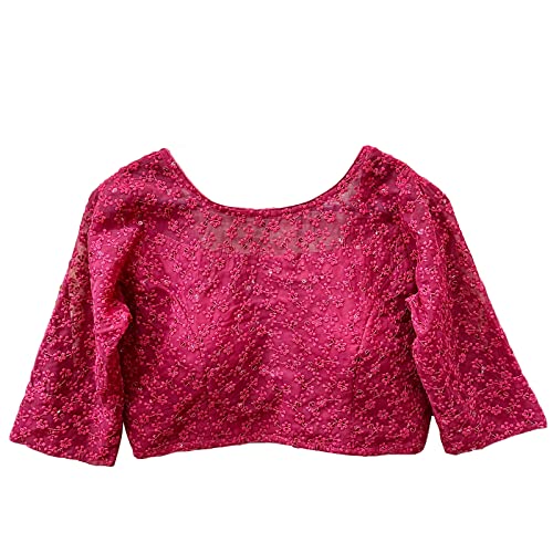 Image of Vihu Fashion Women Georgette Half Sleeve Blouse