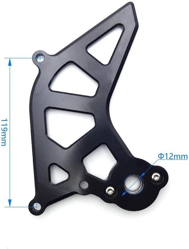 オートバイフロントドライブスプロケットカバーCNCアルミケース