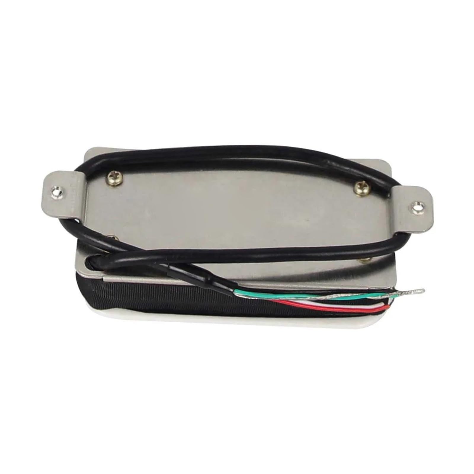 Pickup Humbucker Hot Rail Per Chitarra Elettrica – Quad Rail Con Magneti A 4 Lame In Ceramica, Rosso, Passivo, Per Ponte