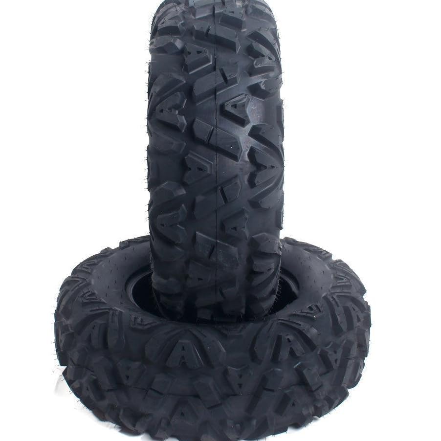 Image of TUFFIOM 26x11-12 ATV Tires Set of 2 for All Terrains, Mud Sand Off-road ATV UTV Tire for Trail Vehicles, 6 PR, Deep Tread, Tubeless