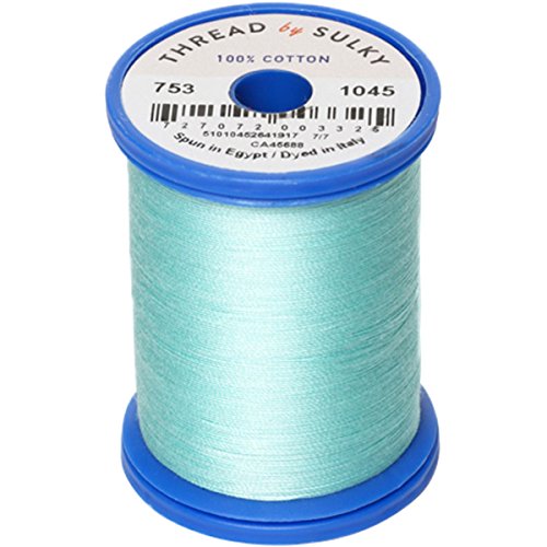 Hilo de algodón Sulky Cotton & Steel 660 yd 50wt miniatura 1
