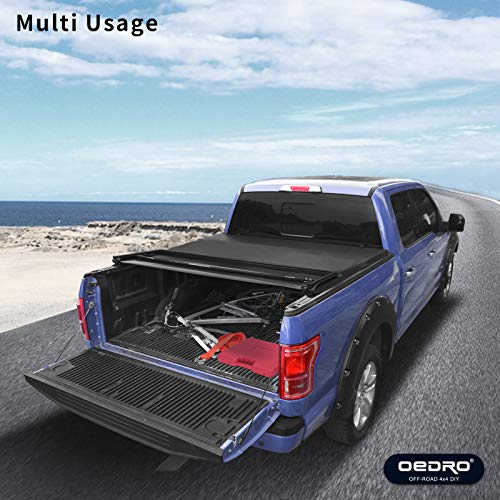 Oedro Quad Fold Tonneau Cover Soft Four Buy Online In El Salvador At Desertcart