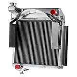 EGINCOOLER 3 Row Core Aluminum RAadiator for 1958-1967 Austin Healey Sprite Bugeye Frogeye/ 1960-1966 MG Midget 0.9L and 1.1L ENGINE Manual All Aluminum Radiador Radiators