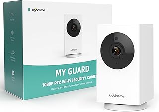 Indoor Security Camera, Baby Monitor Pet Camera with Phone App, 360 Degree 1080P WiFi Camera for Home Security, Night Vision, 2-Way Audio and Motion Detection, Local & Cloud Storage