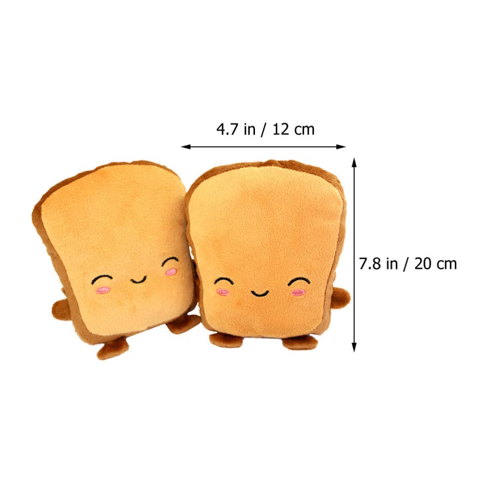 BESPORTBLE 1 Pair Heated Gloves Warm Thermal Mittens for Boys and Girls Adorable Bread Cartoon Design Heating Gloves for Winter Outdoor Sports