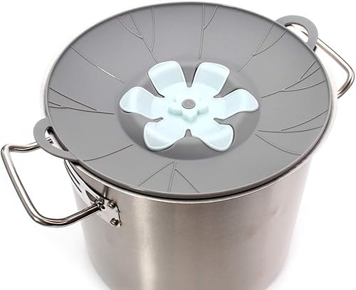 Miniatura 5 de 2 piezas multiusos Spiil tapón tapa cubierta silicona hervir sobre salvaguardia sobre-ebullición antisalpicaduras tapa tapa olla multifunción cocina