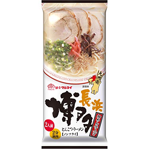 最安値 マルタイ 博多とんこつラーメン 二人前 袋185gの価格比較