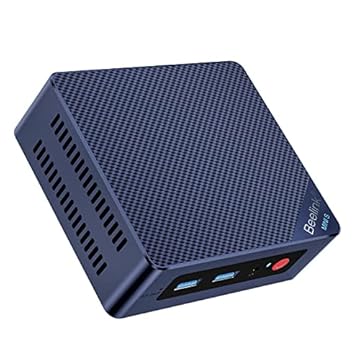 Beelink Mini S12 Pro Mini PC - 12th Gen Intel N100 (Up to 3.4GHz), 16GB DDR4, 500GB SSD, 4K Dual Display, WiFi 6, BT 5.2, 1000Mbps LAN - Low Power Mini Desktop Computer