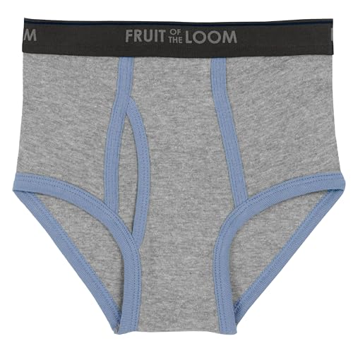 Image of Fruit of the Loom Boys' Tag Free Cotton Briefs Underwear (Assorted Colors)