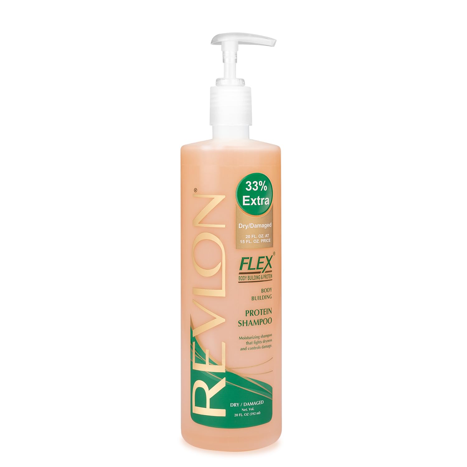Revlon Flex Shampoo Dry Damaged Body Building Protein Shampoo