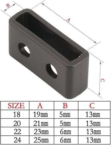 Miniatura 2 de MCXGL Correa negra de repuesto para correa de reloj Casio, 3 paquetes (0.709 in, 0.787 in, 0.866 in, 0.945 in)