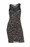 ella singh kleid  Carry Allen by Ella Singh Damen-Kleid Paillettenkleid Braun Größe 42