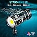 Sursnong Starshine SE 7500 Lumens Dive Light - Professional Underwater Video Light with 92 CRI, 5200K White Light, USB-C Rechargeable, for Diving/Underwater Photography (IP68 Waterproof, 100m Depth)