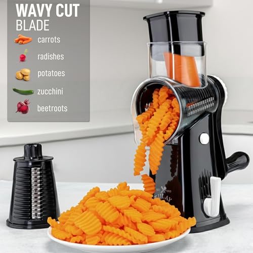 Zulay Kitchen 5-Blade Rotary Grater
