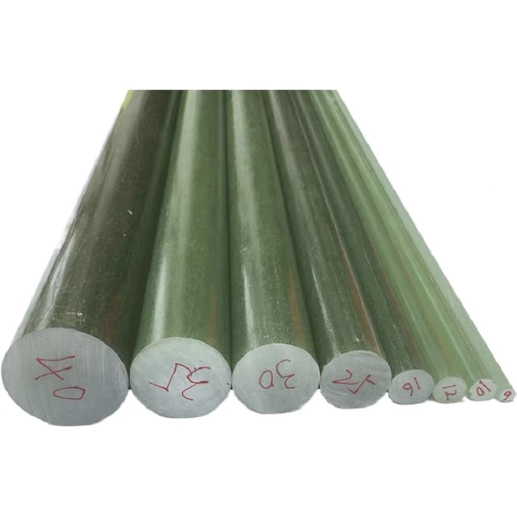 Varilla de fibra de vidrio de 50 cm, barra aislante resistente a altas temperaturas(20mm)
