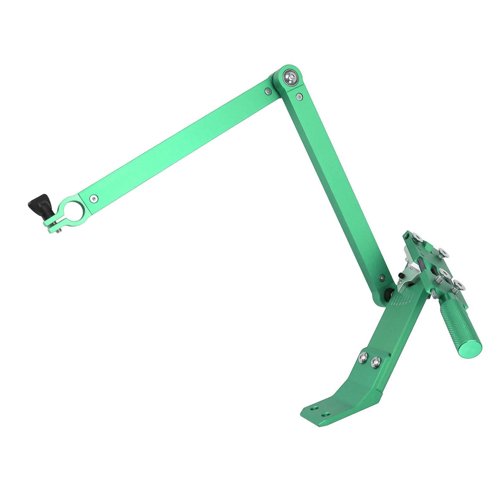 Sxhlseller Afilador de Cuchillas para Cortacésped, Herramienta para Cortacésped con ángulo Ajustable de 15° a 45° Hecha de Aleación de Zinc para un Mantenimiento Preciso de Las Cuchillas de Estándar