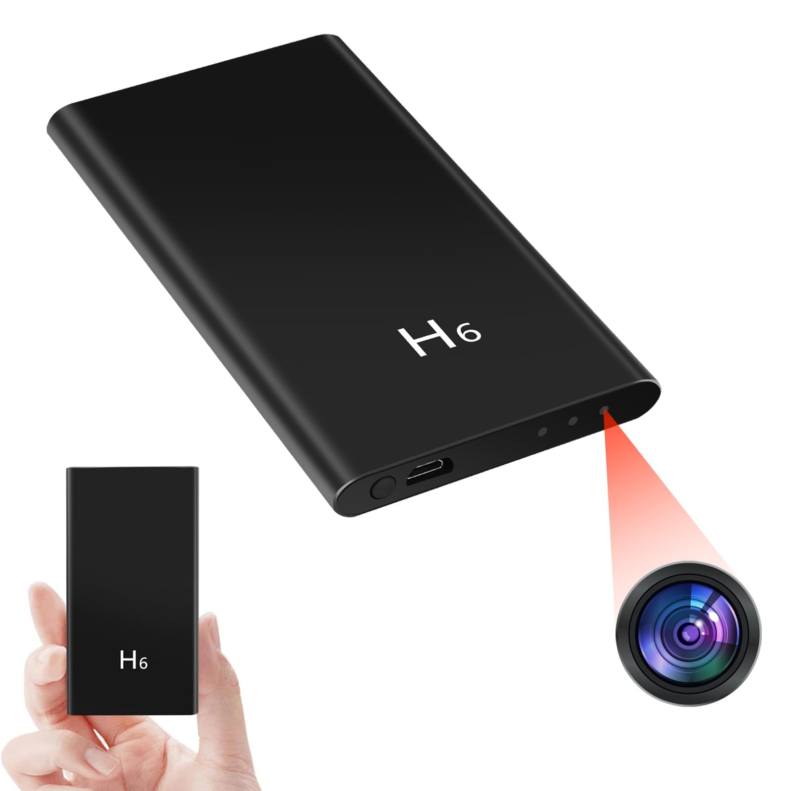 tangmi nascosta 1080p gravity sensor night vision caméra
