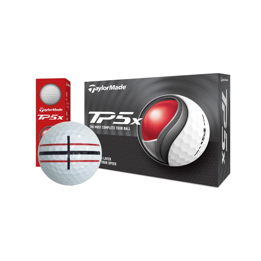 Amazon | 【スーパーゴルフボール】テーラーメイド TP5x ロック 