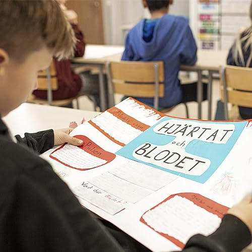 image for pmybupo 25 Packs Poster Boards11x14“White Poster Paper,Poster Board 