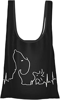 エコバッグ スヌーピー アニメ 折りたたみ式 ショッピングバッグ かわいい トートバッグ 大容量 軽量 防水 買い物バッグ おしゃれ 人気 漫画