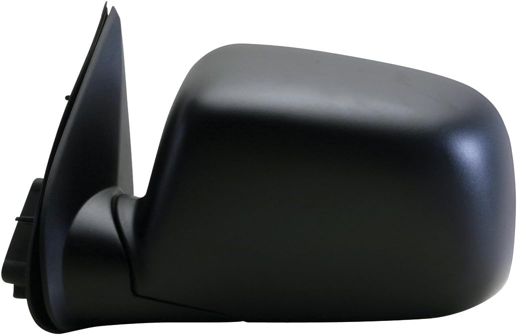 Fit System Driver Side Mirror for Chevy Colorado P-U, GMC Canyon P-U, Black, Foldaway, Power