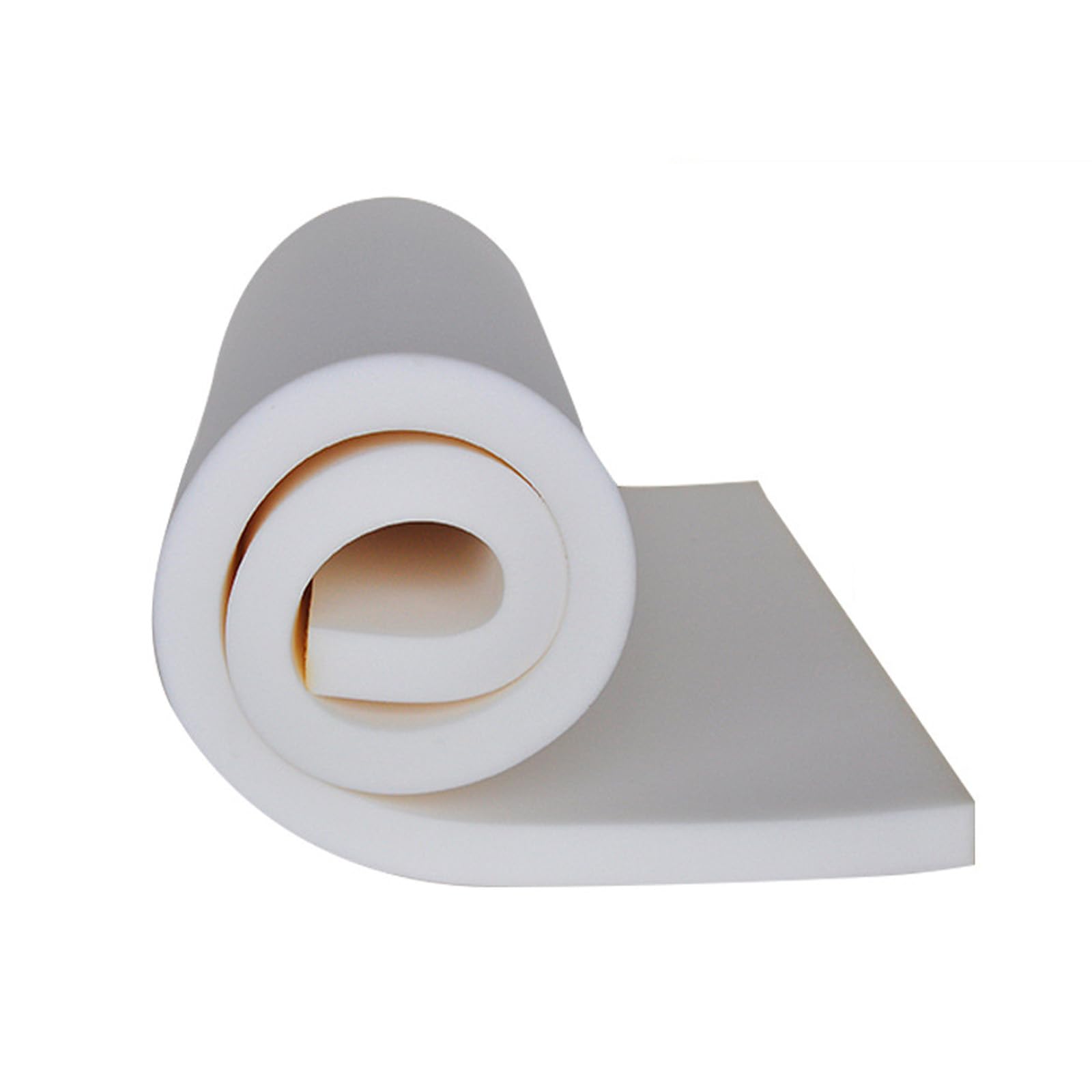 Espuma de tapicería de alta densidad de tamaño personalizado, acolchado de espuma transpirable firme, cómodo y práctico cojín de espuma (200 x 50 x 8 cm)