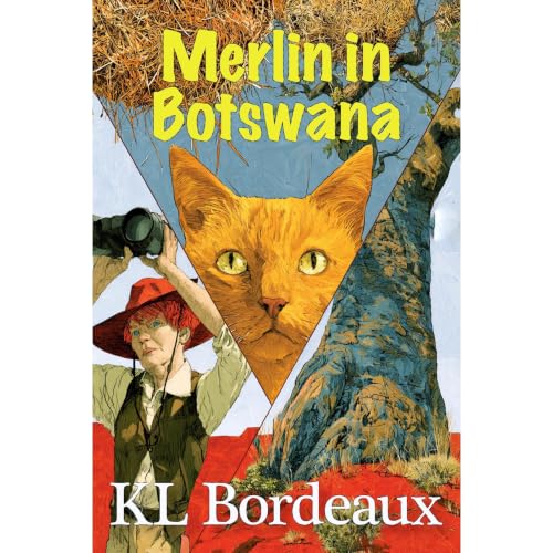 Merlin in Botswana Audiolibro Por K. L. Bordeaux arte de portada