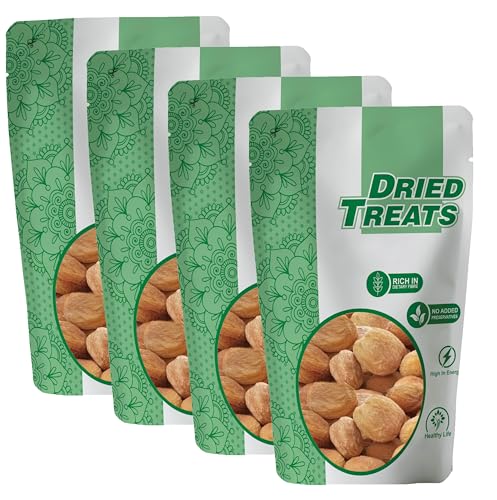 Image of Dried Treats Dried Fruits Nuts And Seeds (Dried Khurmani /Khumani, 800g (4x200g))