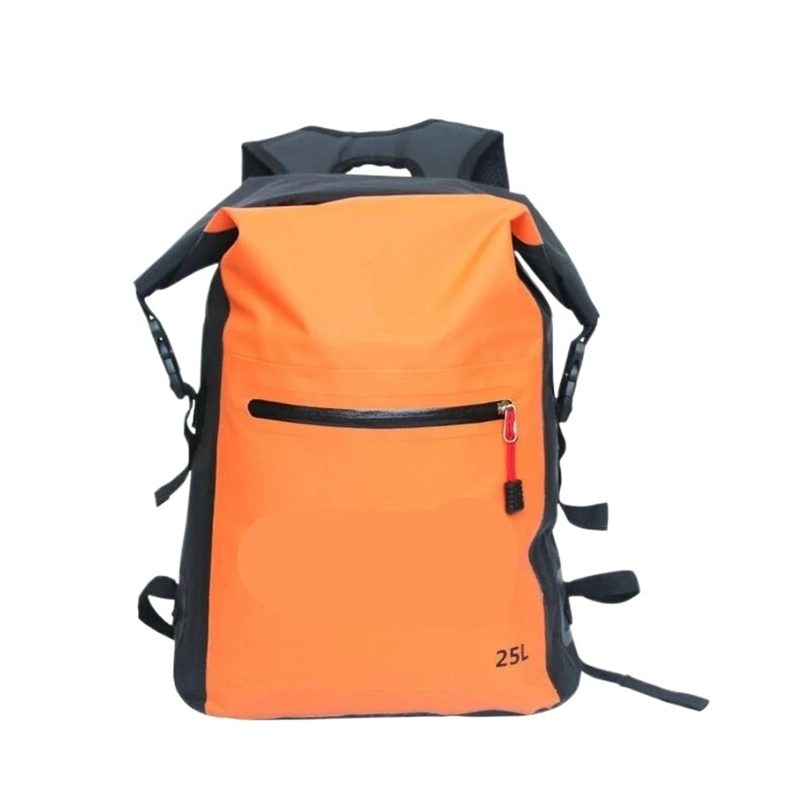 Zaino impermeabile con borsa, canoa sacco resistente all'acqua e nuoto(Orange)