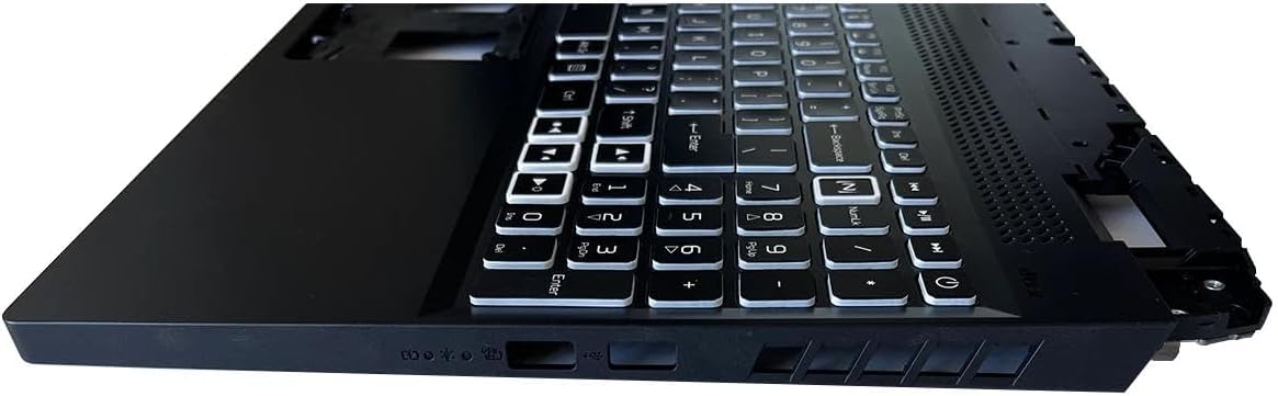 New Replacement for Acer Nitro 5 AN515-58 AN515-46 N22C1 Laptop Palmrest Upper Case RGB Backlit Keyboard Assembly Part 6B.QFMN2.001 6B.QFJN2.001 AP3SY000710 AM3SY000500 image 3