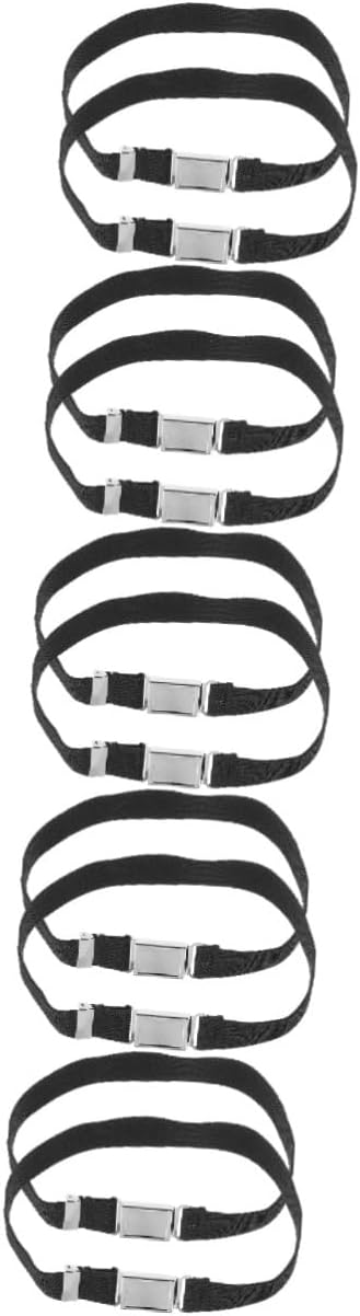 minkissy Waist Belt for Elastic Closure Uniform Accessory Durable Stylish Design for Outfits Easy to
