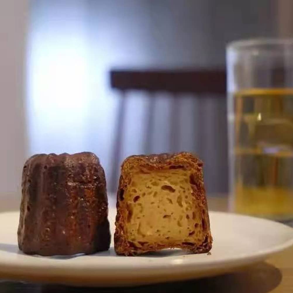 CANELE MOLDOS Postre de francés Molde Hecho A Mano Canele Molde De Cobre Nón