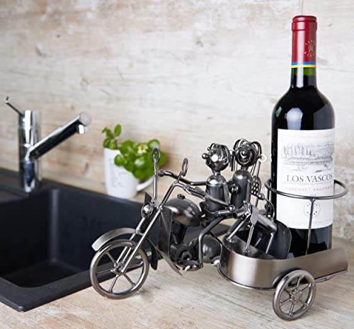 Porte-bouteille moto side-car BRUBAKER pour apéritif convivial - 3