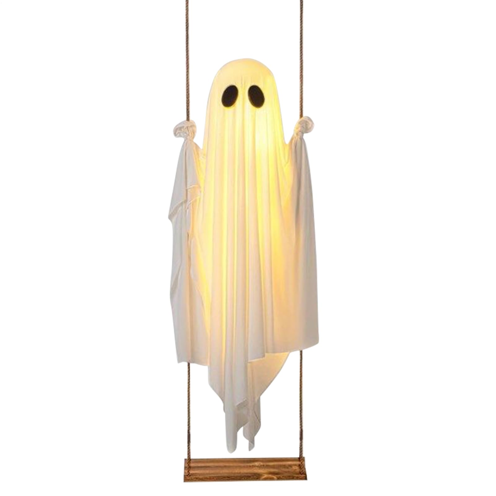 Décorations de fantômes de fête avec lumière étanche pour jardin