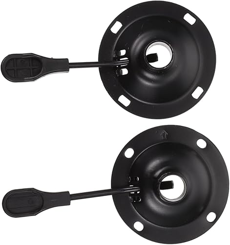 STOBOK Práctico juego de hardware de placa de control de inclinación con base giratoria para silla de oficina de 2