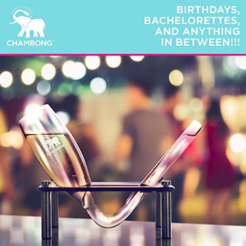 Chambong – Holder For Easy Refills - Premium Wood Stand Holds 2 Pieces #TOP1