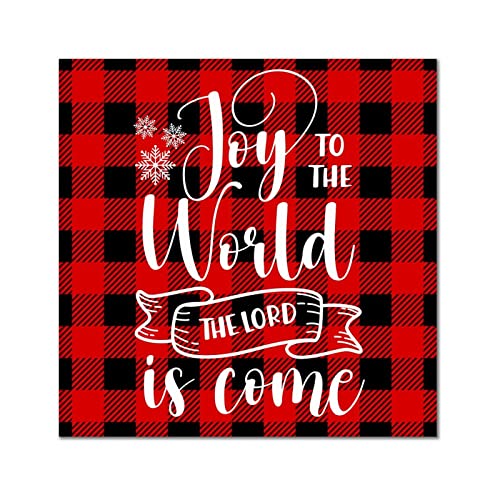 Plaque de décoration en bois Joy to The World pour célébrer la joie au quotidien chez soi