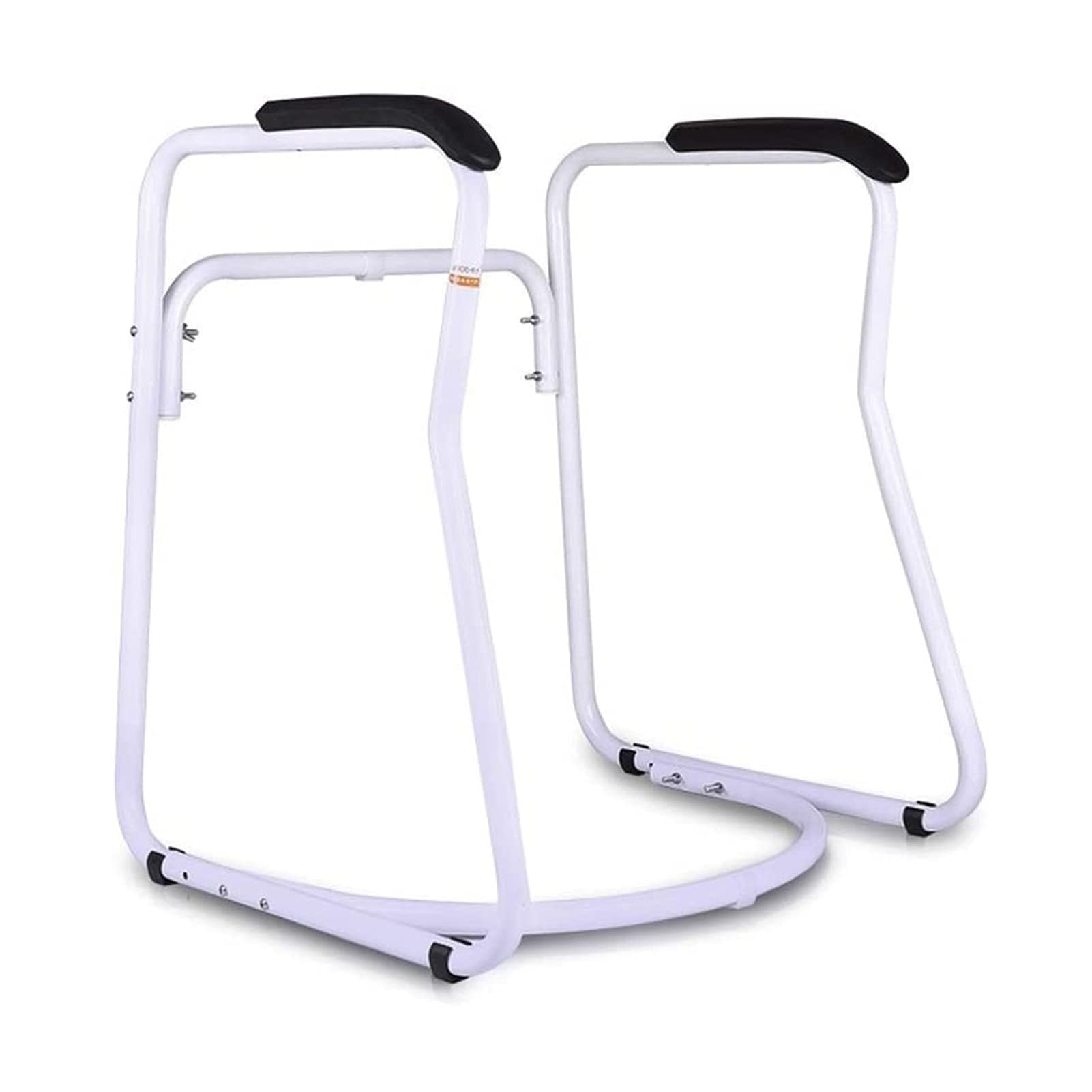FKXSXAZ Bathroom Grab Bars, Anti-Slip Handrail for Elderly Senior Handicap Disabled Toilet Seat Adjustable Surround Frame Anti-slip Bar(Pu Handrails)