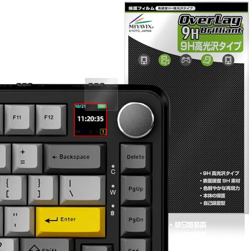 �~���r�b�N�X AJAZZ ���J�j�J���L�[�{�[�h AK820 MAX �X�N���[���t�����f�� �Ή� �ی� �t�B���� ���d�x 9H ���� PET�� �����K���X�����̍d�x ���{��