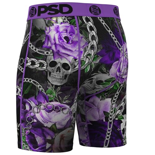 PSD Men's Boxer Briefs - Rose Doom, 7 Inch Inseam, Moisture-Wicking, 4-Way Stretch, Boxer Briefs for Men, X-Large3