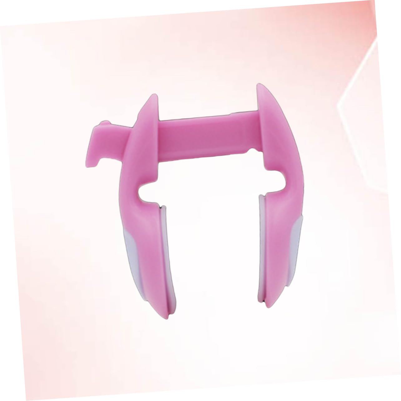 Parliky Silicone Nose Clip for Swimming Diving Nose Protector Soft and Stretchy Reusable Easy to Clean Pool Accessory (Rosy)
