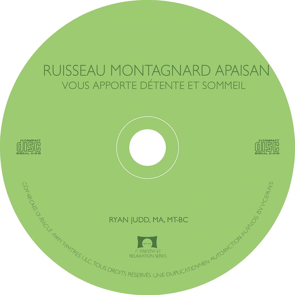 Ruisseau de montagne apaisant – Enregistrement naturel – Bruit blanc pour relaxation et sommeil
