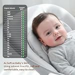 High Chair, Foldable High Chairs for Babies and Toddlers, Ultra Safe for Infant with Lockable Wheels, Easy Clean, Removable Tray/Adjustable Footrest for Baby Feeding HighChair, Grey