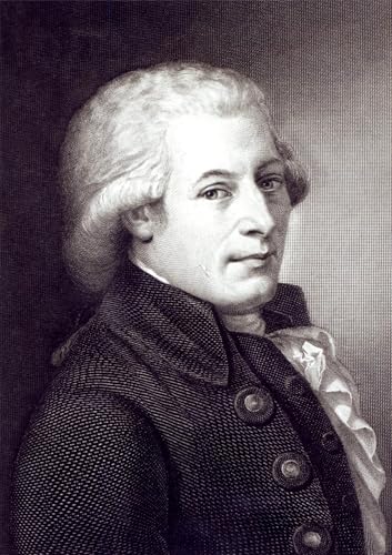 Portrait de Mozart affiche murale 60x90cm Tischbein