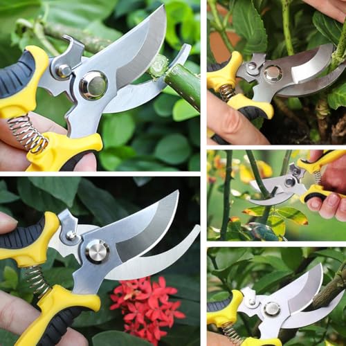 Tijeras de podar AKOAK, profesionales, 7.5 pulgadas miniatura 5
