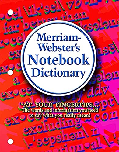 Merriam-Webster’s Notebook Dictionary #TOP10