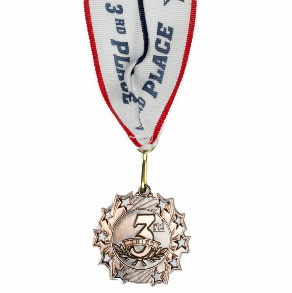 Snapklik.com : All Quality 1st 2nd 3rd Place Ten Star Award Medals - 3 ...