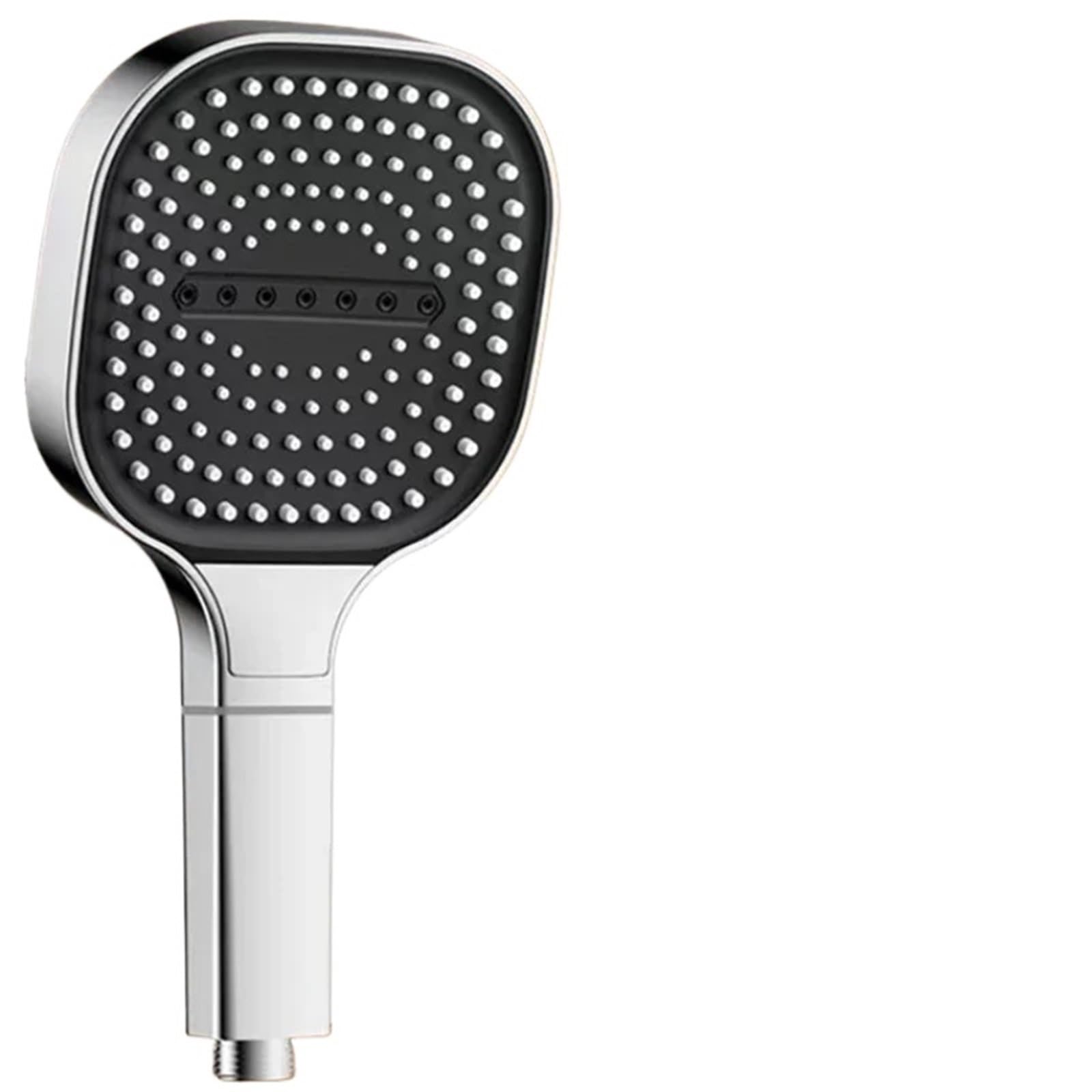Shower Head ShowerHead 13.0cm Large Panel 3 Modes Adjustable Shower Head High Pressure Massage Filter Element HomeBathroom Accessories for Adults(Silver 3pcs Set)