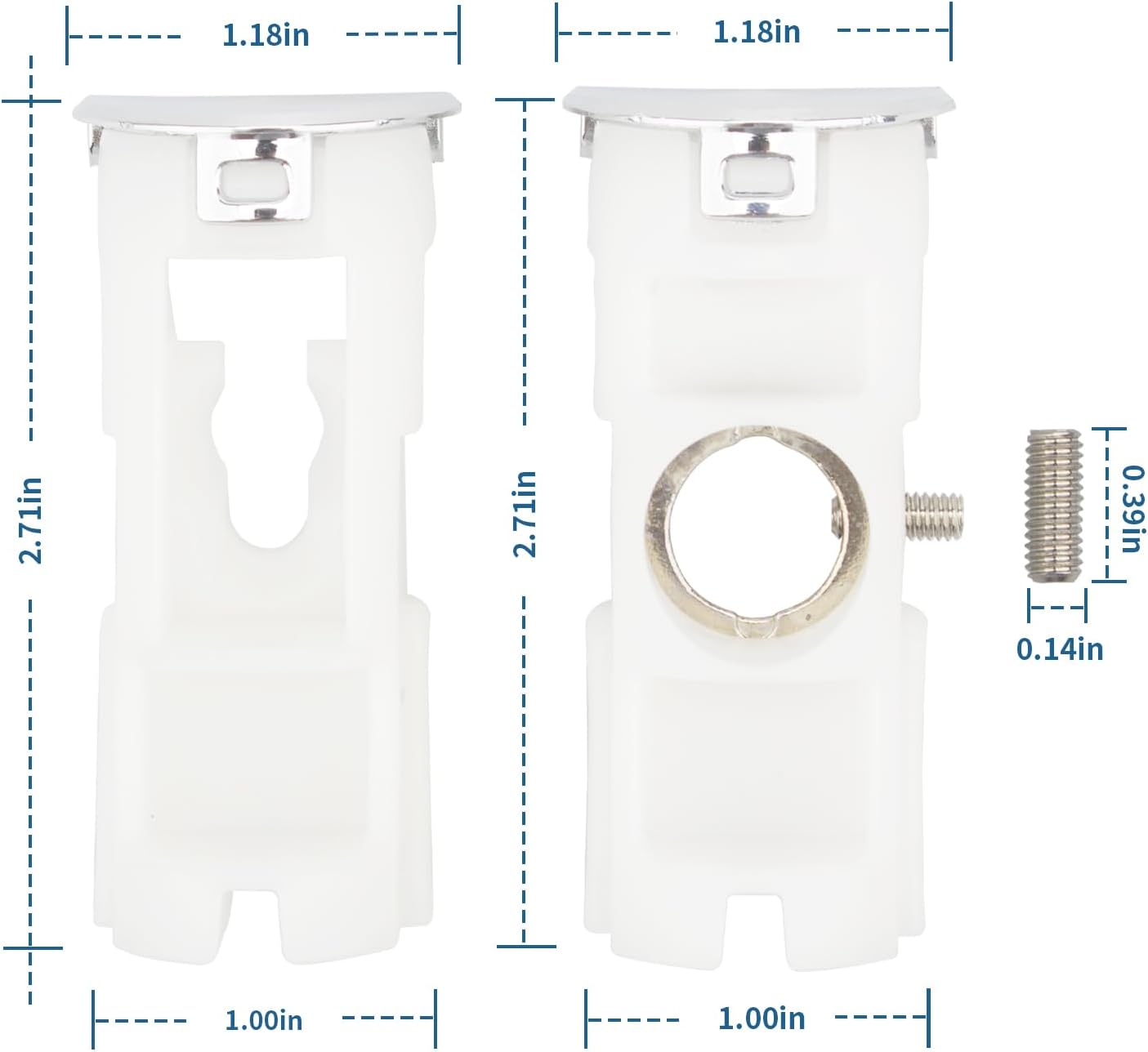 DA61-07540A Upgraded Version for Samsung Refrigerator Freezer Handle Support Samsung Freezer Door Handle Replacement Kit