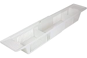 KidCo Kids Bathtub Shelf: Large Bath Toy Organizer with Openings